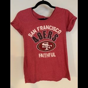 San Francisco 49ers Women's Scoop Neck Tee